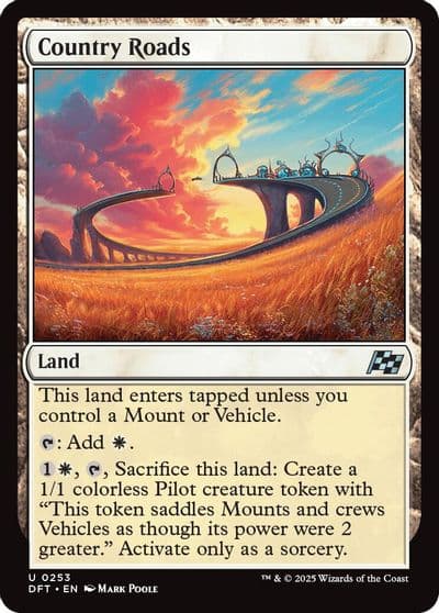 Country Roads Aetherdrift Magic card