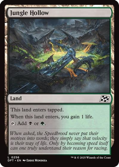 Jungle Hollow Aetherdrift Magic card
