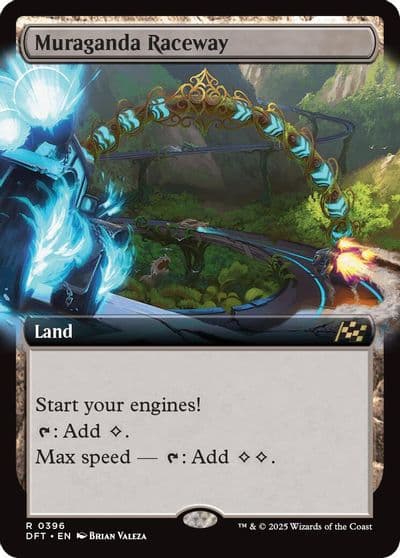 Muraganda Raceway 0396 Extended Art Aetherdrift Magic card