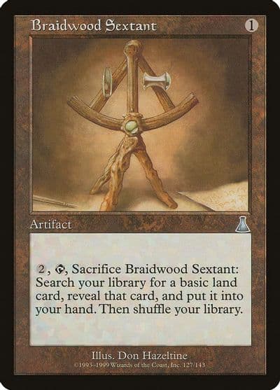 Braidwood Sextant Urza's Destiny Magic card