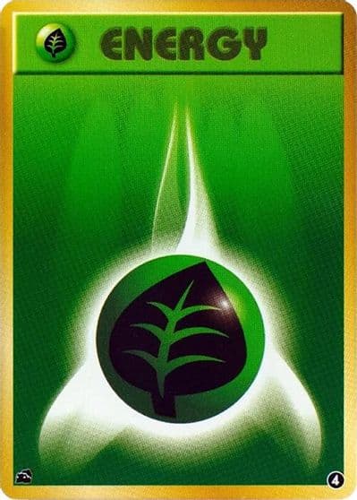 Basic Grass Energy - 4 Intro Pack (Bulbasaur) Pokemon card