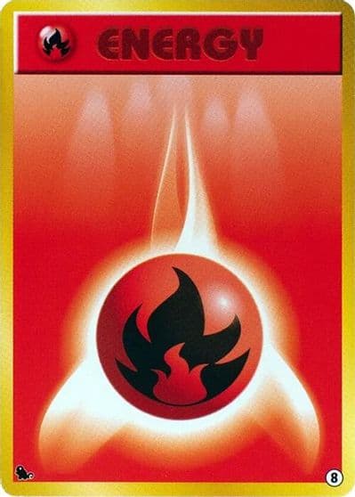 Basic Fire Energy - 8 Intro Pack (Squirtle) Pokemon card