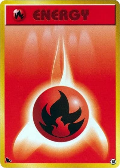 Basic Fire Energy - 28 Intro Pack (Squirtle) Pokemon card