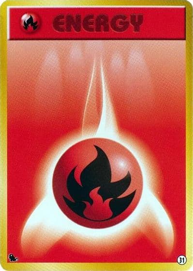 Basic Fire Energy - 31 Intro Pack (Squirtle) Pokemon card