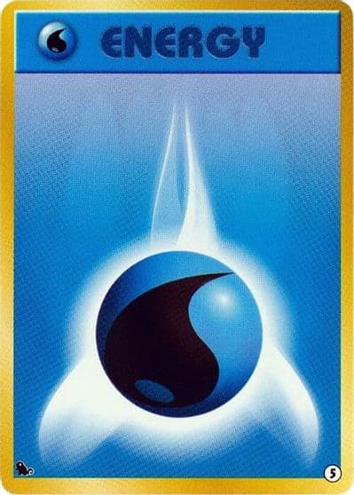 Basic Water Energy - 5 Intro Pack (Squirtle) Pokemon card