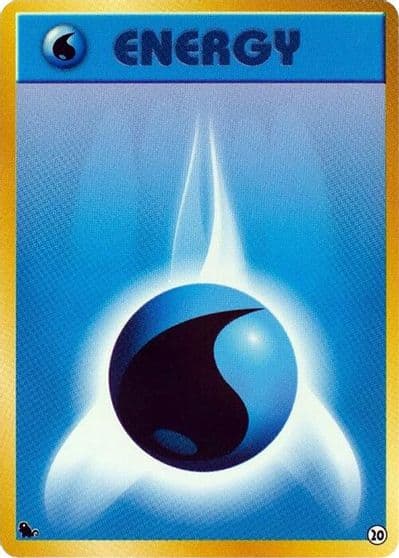 Basic Water Energy - 20 Intro Pack (Squirtle) Pokemon card