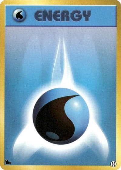 Basic Water Energy - 36 Intro Pack (Squirtle) Pokemon card