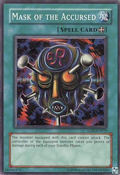 Mask of the Accursed Labyrinth of Nightmare (Worldwide English) Yu-Gi-Oh! card