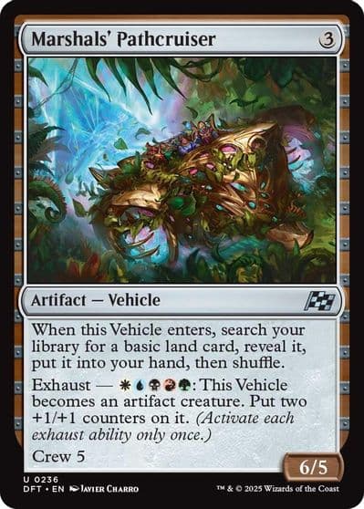Marshals Pathcruiser Aetherdrift Magic card