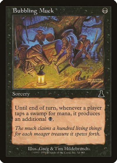 Bubbling Muck Urza's Destiny Magic card