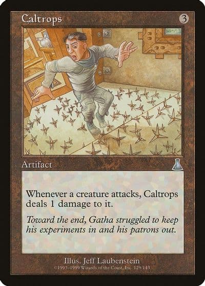 Caltrops Urza's Destiny Magic card