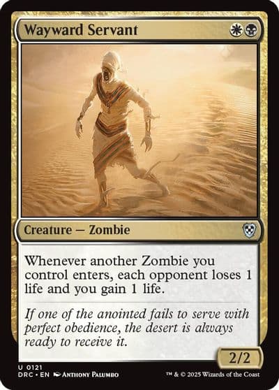 Wayward Servant Commander: Aetherdrift Magic card