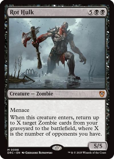 Rot Hulk Commander: Aetherdrift Magic card