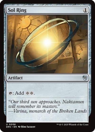 Sol Ring 0056 Commander: Aetherdrift Magic card