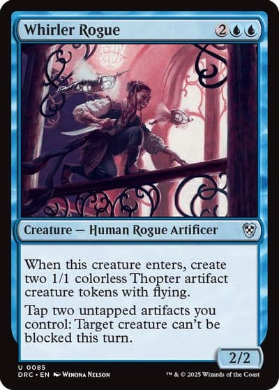 Whirler Rogue Commander: Aetherdrift Magic card