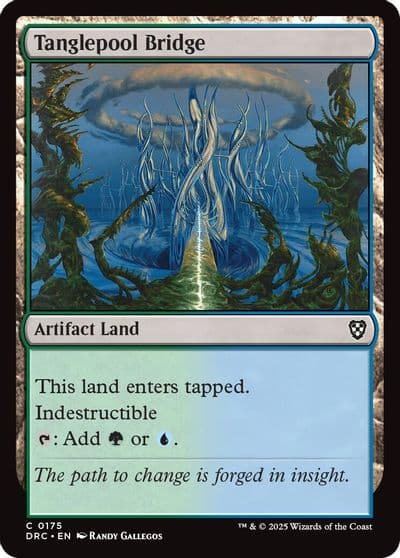 Tanglepool Bridge Commander: Aetherdrift Magic card