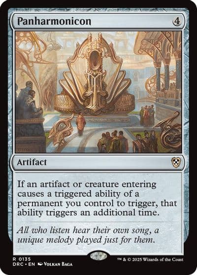 Panharmonicon Commander: Aetherdrift Magic card