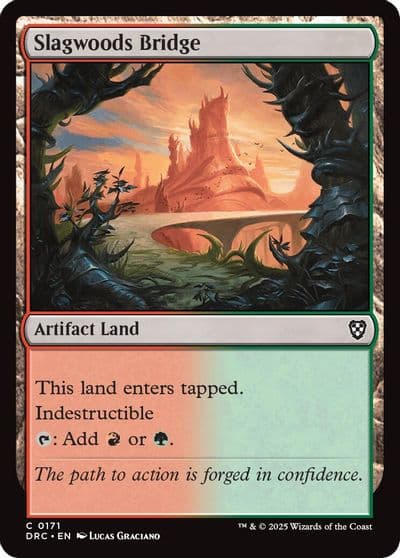 Slagwoods Bridge Commander: Aetherdrift Magic card
