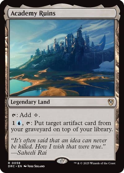 Academy Ruins Commander: Aetherdrift Magic card
