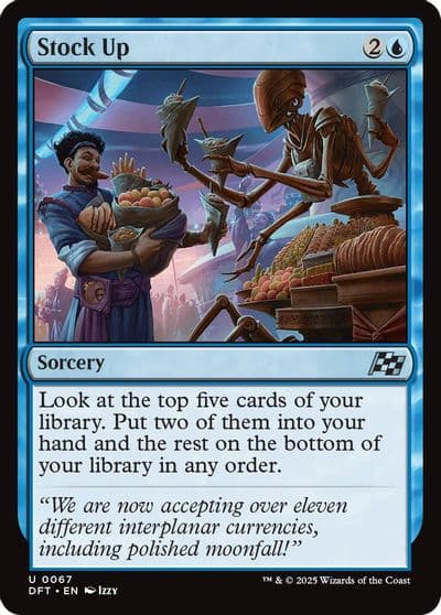 Stock Up Aetherdrift Magic card