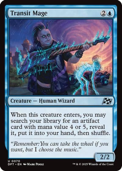 Transit Mage Aetherdrift Magic card