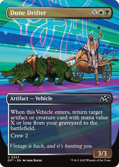 Dune Drifter Borderless Aetherdrift Magic card