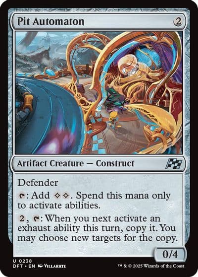 Pit Automaton Aetherdrift Magic card