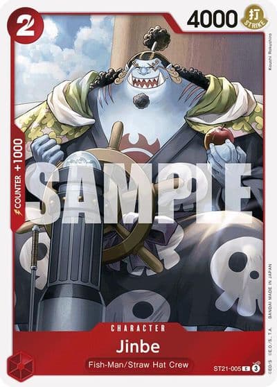 Jinbe Starter Deck EX: Gear 5 One Piece card