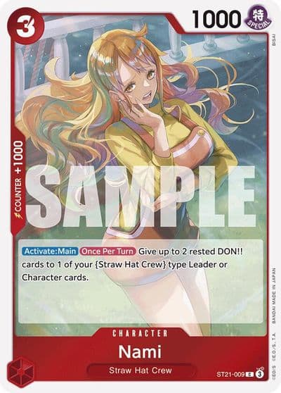 Nami Starter Deck EX: Gear 5 One Piece card