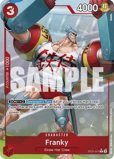 Franky Parallel Starter Deck EX: Gear 5 One Piece card