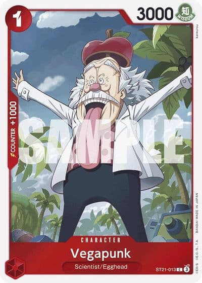Vegapunk Starter Deck EX: Gear 5 One Piece card