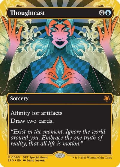 Thoughtcast Borderless First Place Foil Special Guests Magic card