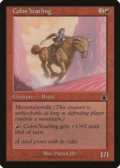 Colos Yearling Urza's Destiny Magic card