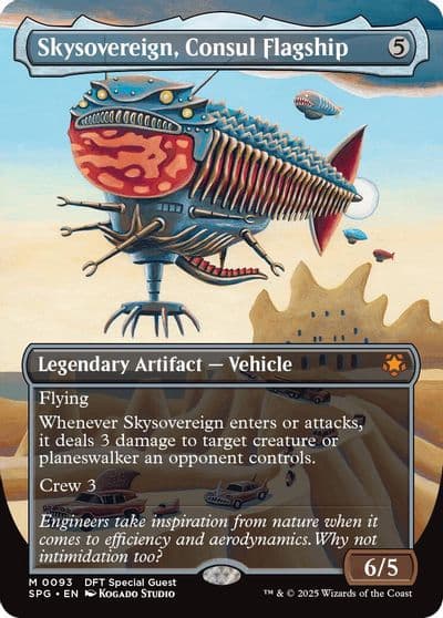 Skysovereign Consul Flagship Borderless Special Guests Magic card