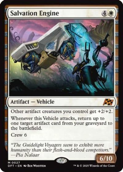 Salvation Engine Aetherdrift Magic card