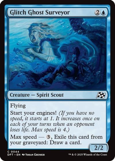 Glitch Ghost Surveyor Aetherdrift Magic card