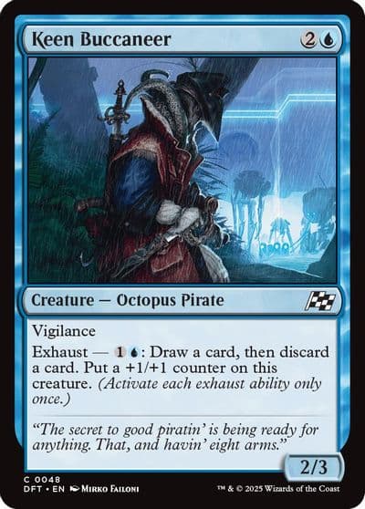 Keen Buccaneer Aetherdrift Magic card