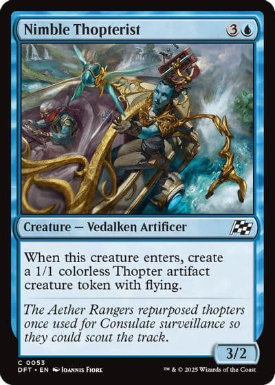 Nimble Thopterist Aetherdrift Magic card