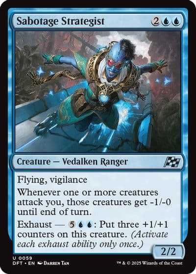 Sabotage Strategist Aetherdrift Magic card