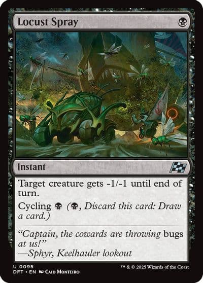 Locust Spray Aetherdrift Magic card
