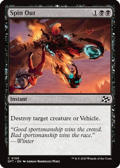 Spin Out Aetherdrift Magic card