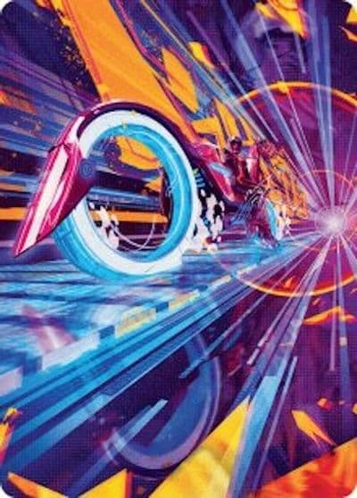 Spotcycle Scouter Art Card Art Series: Aetherdrift Magic card