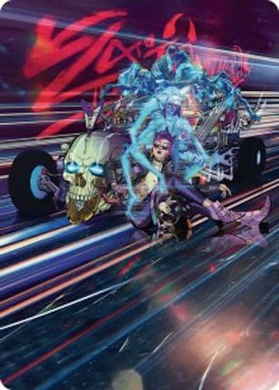 Midnight Mangler Art Card Art Series: Aetherdrift Magic card