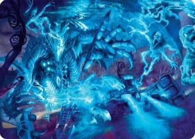 The Speed Demon Art Card Art Series: Aetherdrift Magic card