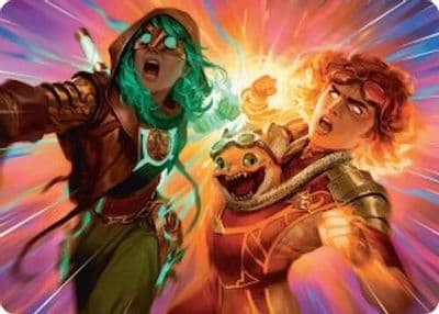 Full Throttle Art Card Art Series: Aetherdrift Magic card