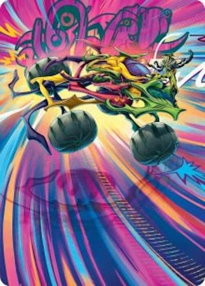 Thunderous Velocipede Art Card Art Series: Aetherdrift Magic card