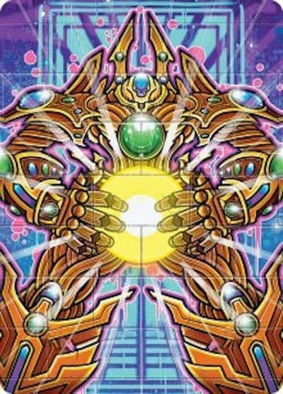 Brightglass Gearhulk Art Card Art Series: Aetherdrift Magic card