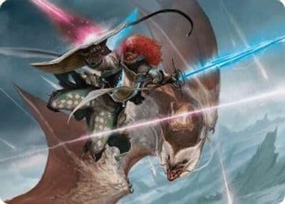 Caradora Heart of Alacria Art Card 14 54 Art Series: Aetherdrift Magic card