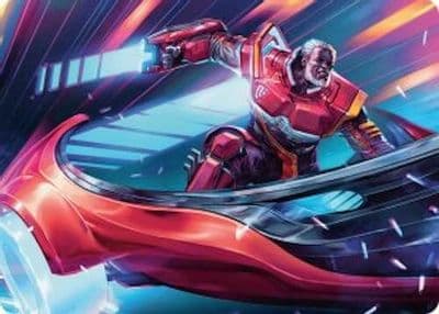 Kolodin Triumph Caster Art Card Art Series: Aetherdrift Magic card