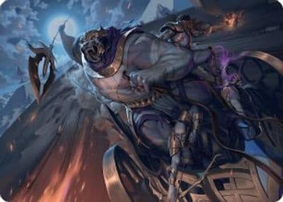 Zahur Glorys Past Art Card Art Series: Aetherdrift Magic card
